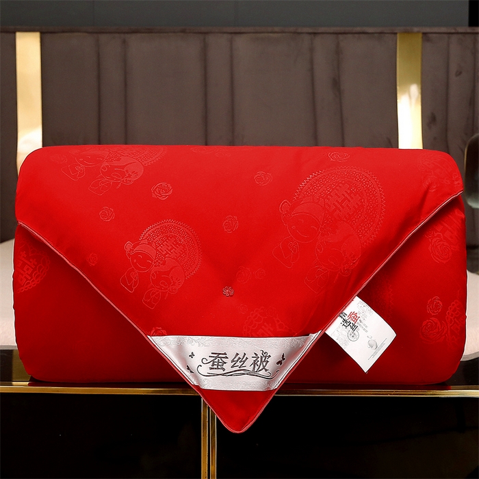 91家纺网 家纺一手货源 找家纺 （总）恒鑫家纺 2025新款全棉提花蚕丝被被子被芯