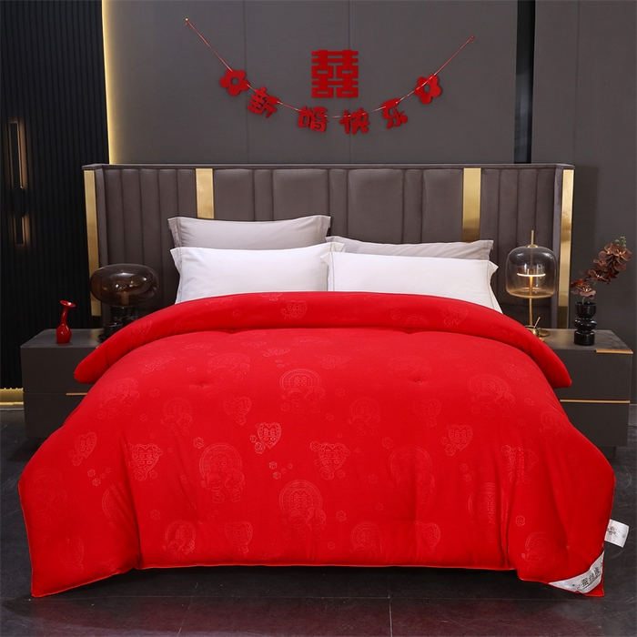 91家纺网 家纺一手货源 找家纺 （总）恒鑫家纺 2025新款全棉提花蚕丝被被子被芯