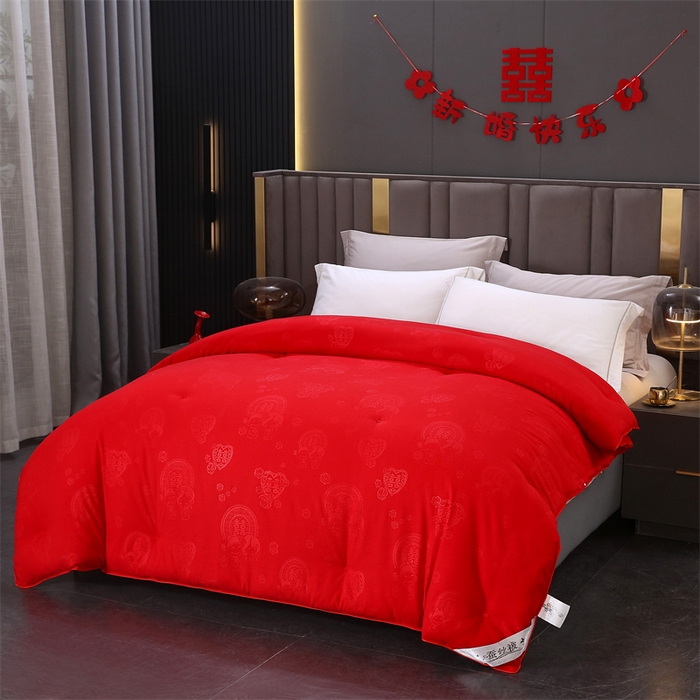 91家纺网 家纺一手货源 找家纺 （总）恒鑫家纺 2025新款全棉提花蚕丝被被子被芯