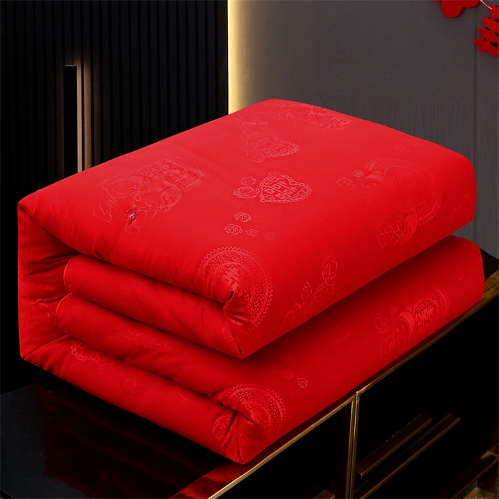 91家纺网 家纺一手货源 找家纺 （总）恒鑫家纺 2025新款全棉提花蚕丝被被子被芯