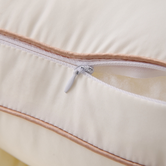 91家纺网 家纺一手货源 找家纺 卓昌2025新款热气球面包枕枕头枕芯 白色一只48*74cm