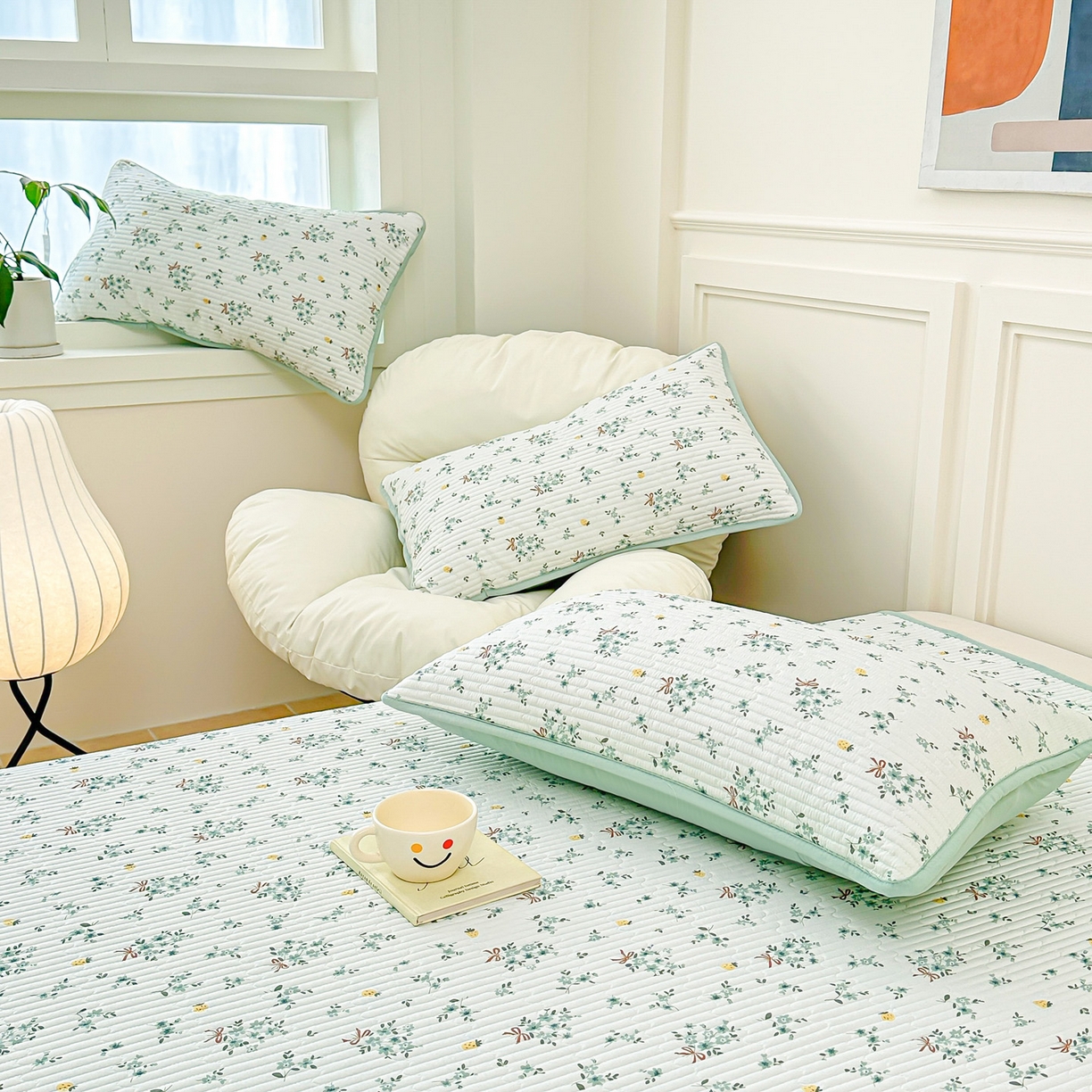 91家纺网 家纺一手货源 找家纺 （总）橘夏家纺 2025新款莱赛尔天丝轻奢风多功能枕套单品枕套枕套单件