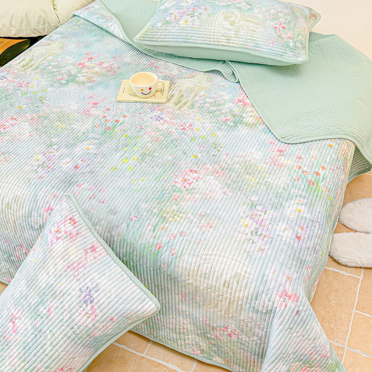 91家纺网 家纺一手货源 找家纺 橘夏家纺 2025新款莱赛尔天丝轻奢风多功能枕套单品枕套枕套单件 米粒之家