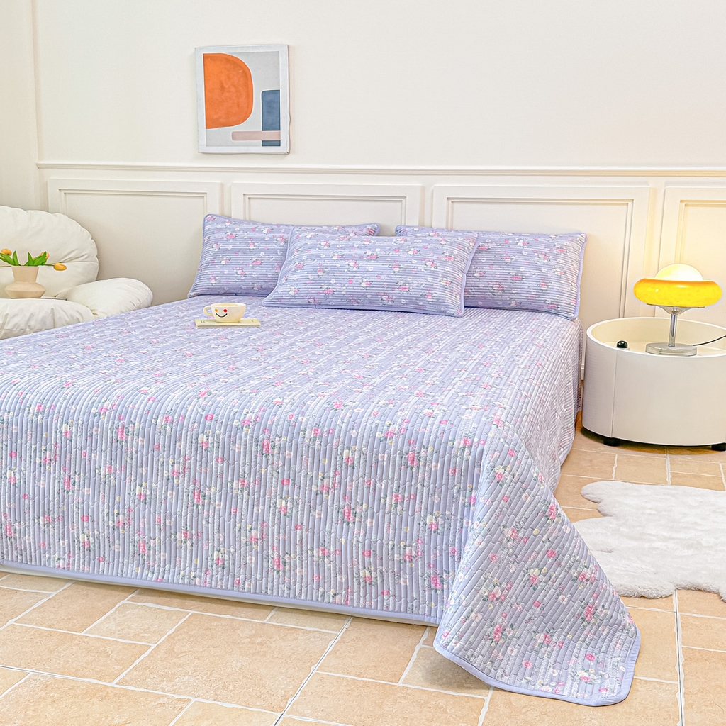 91家纺网 家纺一手货源 找家纺 橘夏家纺 2025新款莱赛尔天丝轻奢风多功能枕套单品枕套枕套单件 梦幻-紫