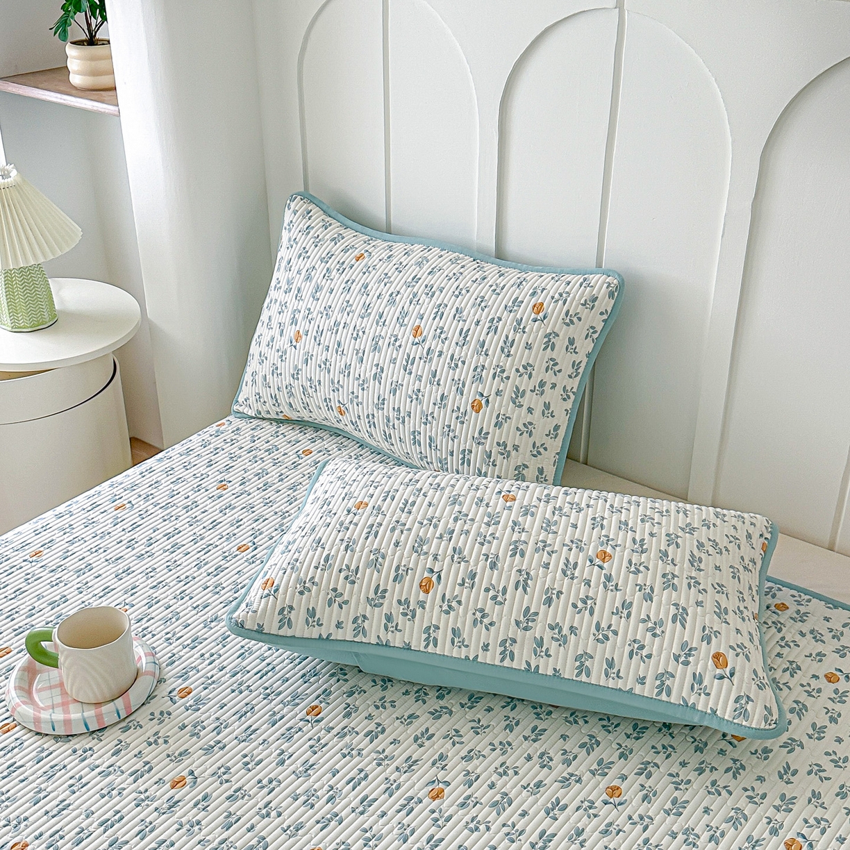 （总）橘夏家纺 2025新款多功能全棉夹棉枕套单品枕套枕套单件