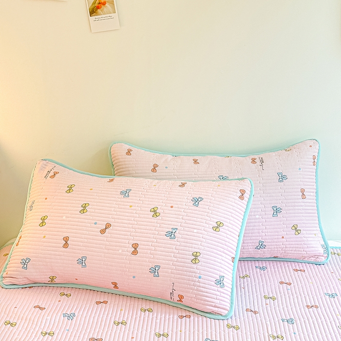 91家纺网 家纺一手货源 找家纺 （总）橘夏家纺 2025新款双层纱小云棉多功能枕套-自由空间