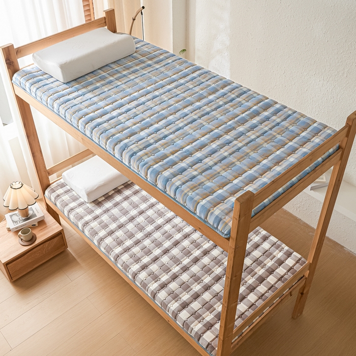 91家纺网 家纺一手货源 找家纺 （总）暖季2025新款A类无印风学生款 棉花床垫