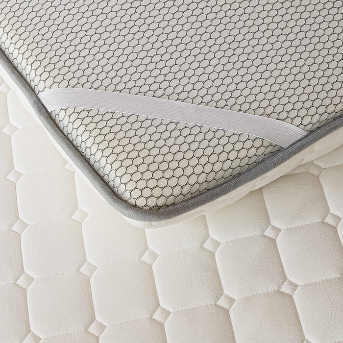 91家纺网 家纺一手货源 找家纺 暖季2025新款A类无印风学生款 棉花床垫 本白