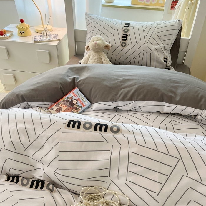 91家纺网 家纺一手货源 找家纺 （总）雅居纺家纺 2025新款全棉纯棉印花系列学生宿舍三四件套上下铺三件套