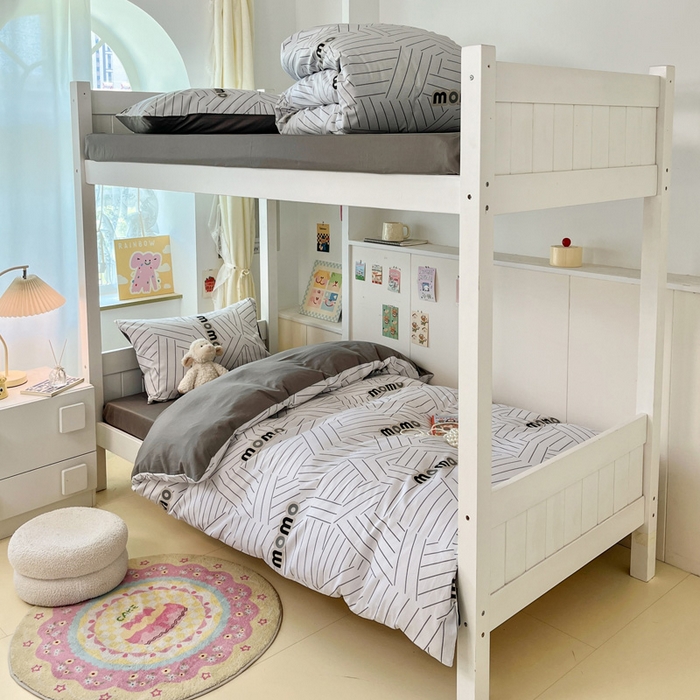 91家纺网 家纺一手货源 找家纺 （总）雅居纺家纺 2025新款全棉纯棉印花系列学生宿舍三四件套上下铺三件套