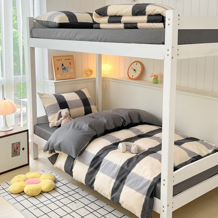 91家纺网 家纺一手货源 找家纺 （总）雅居纺家纺 2025新款全棉纯棉印花系列学生宿舍三四件套上下铺三件套