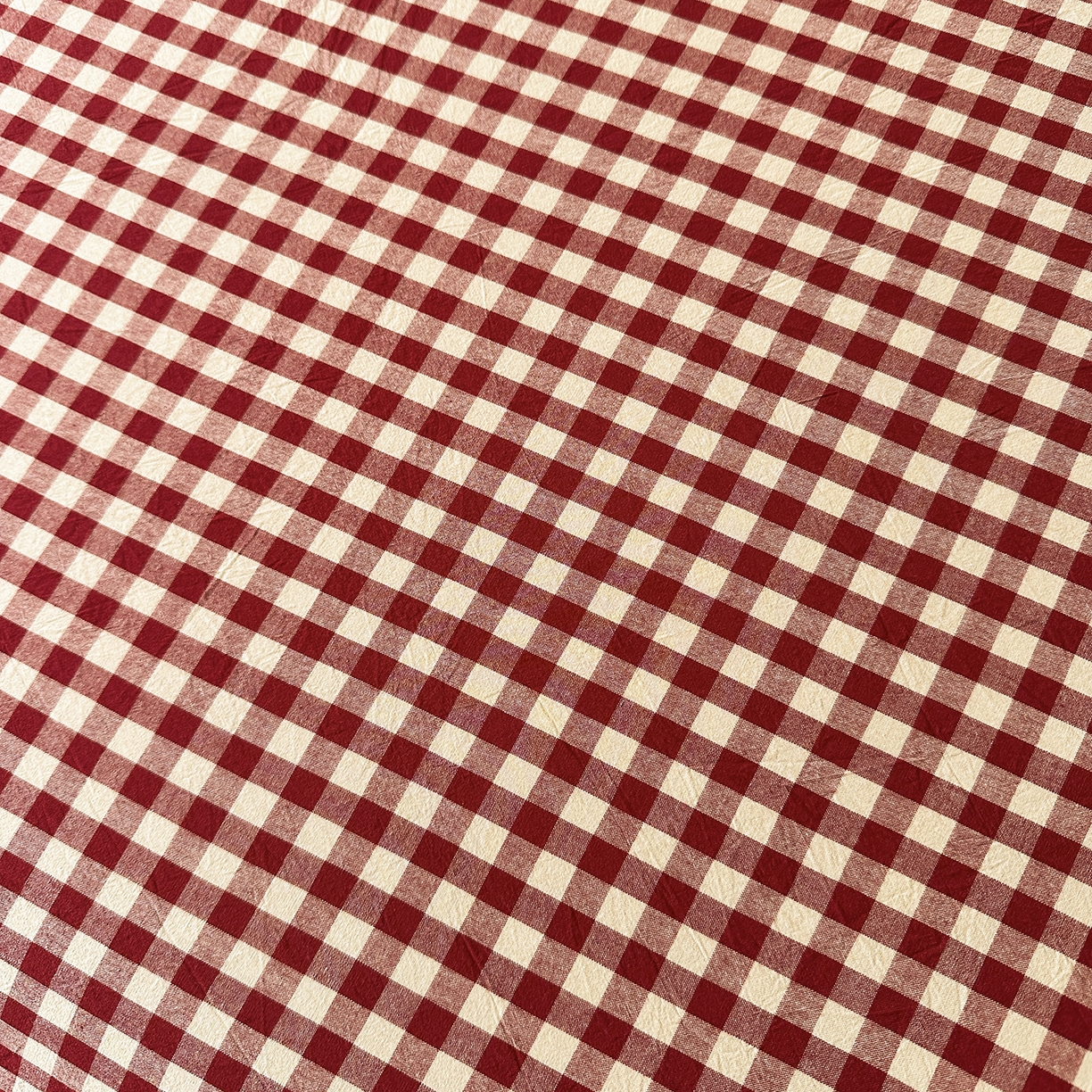 91家纺网 家纺一手货源 找家纺 笠裙家纺2025新款色织全棉床裙床罩 水洗棉 芸素红