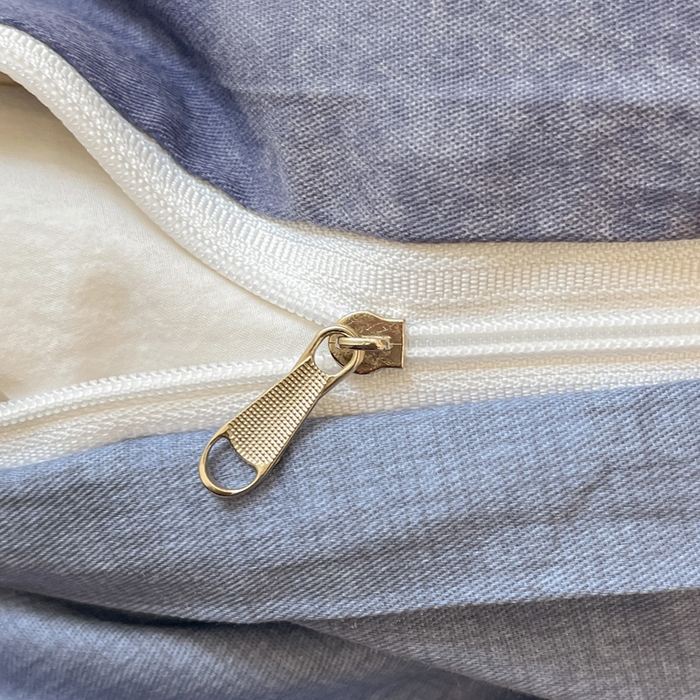 91家纺网 家纺一手货源 找家纺 雅居纺家纺 2025新款全棉纯棉印花系列学生宿舍三四件套上下铺三件套 复古格子蓝