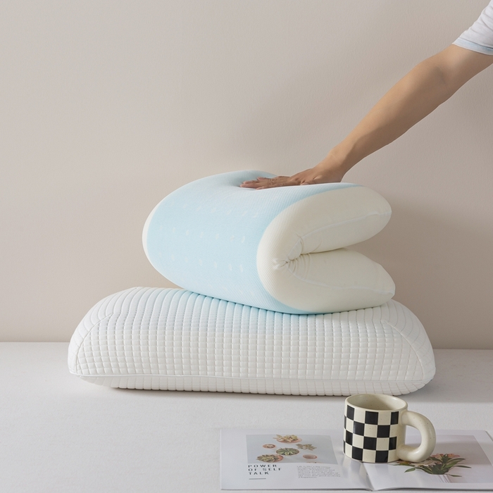 91家纺网 家纺一手货源 找家纺 （总）境月枕芯坊 2025春夏新款凝胶记忆枕 枕头枕芯-面包款