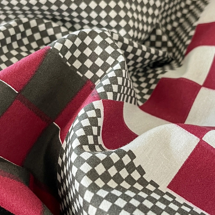 91家纺网 家纺一手货源 找家纺 雅居纺家纺 2025新款全棉纯棉印花系列学生宿舍三四件套上下铺三件套 红灰格