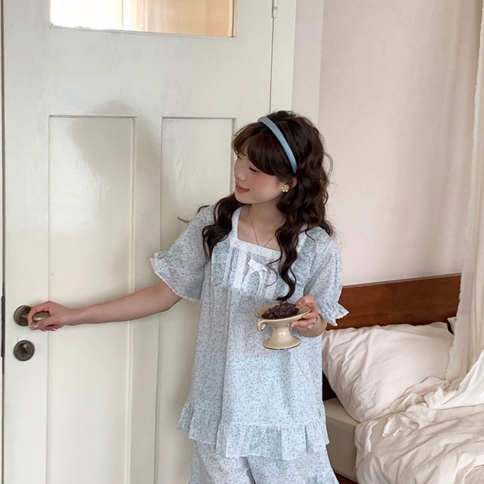 91家纺网 家纺一手货源 找家纺 （总）妍景家居生活馆 2025新款韩系25676家居套装