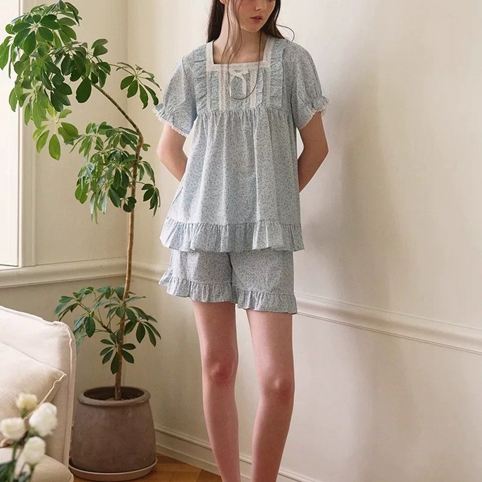 91家纺网 家纺一手货源 找家纺 （总）妍景家居生活馆 2025新款韩系25676家居套装