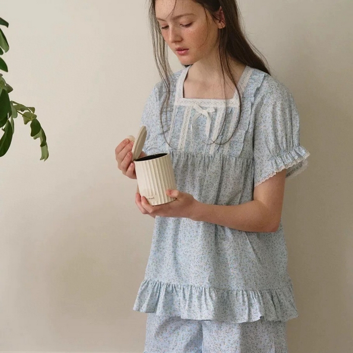 91家纺网 家纺一手货源 找家纺 （总）妍景家居生活馆 2025新款韩系25676家居套装