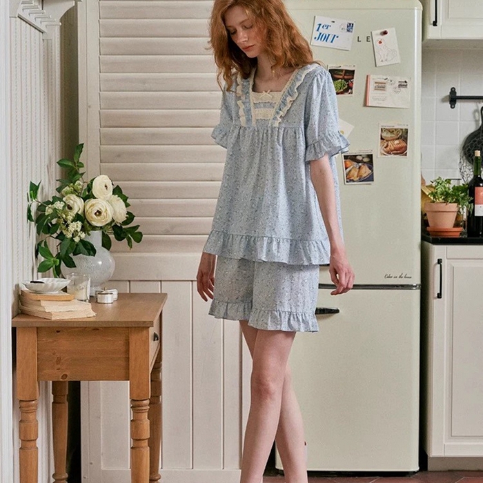 91家纺网 家纺一手货源 找家纺 （总）妍景家居生活馆 2025新款韩系25676家居套装