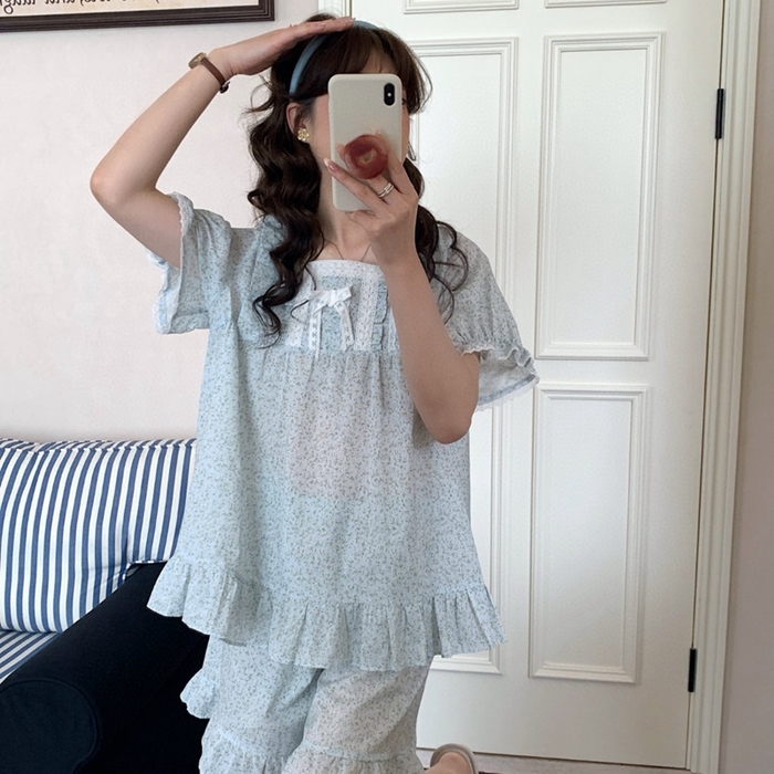 91家纺网 家纺一手货源 找家纺 （总）妍景家居生活馆 2025新款韩系25676家居套装