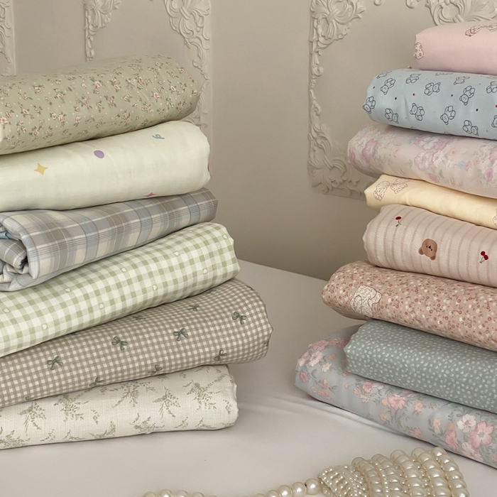 91家纺网 家纺一手货源 找家纺 Sweet dreams甜梦 2025新款全棉双层纱旅行 酒店睡袋 组合图片（仅供参考）