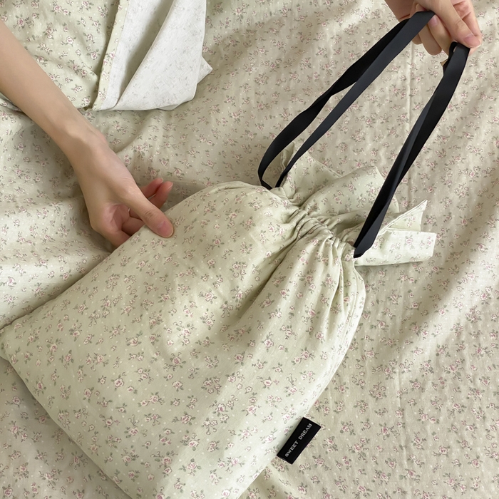 91家纺网 家纺一手货源 找家纺 Sweet dreams甜梦 2025新款全棉双层纱旅行 酒店睡袋 薄荷茶-绿