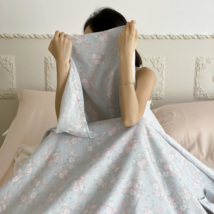 91家纺网 家纺一手货源 找家纺 Sweet dreams甜梦 2025新款全棉双层纱旅行 酒店睡袋 莉莉周-兰