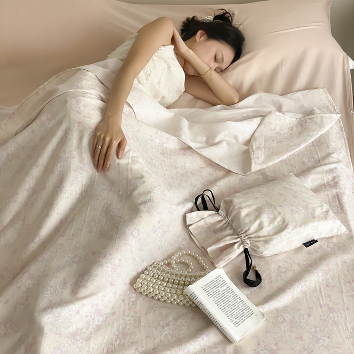 Sweet dreams甜夢 2025新款A類全棉雙層紗旅行 酒店睡袋 莉莉周-米