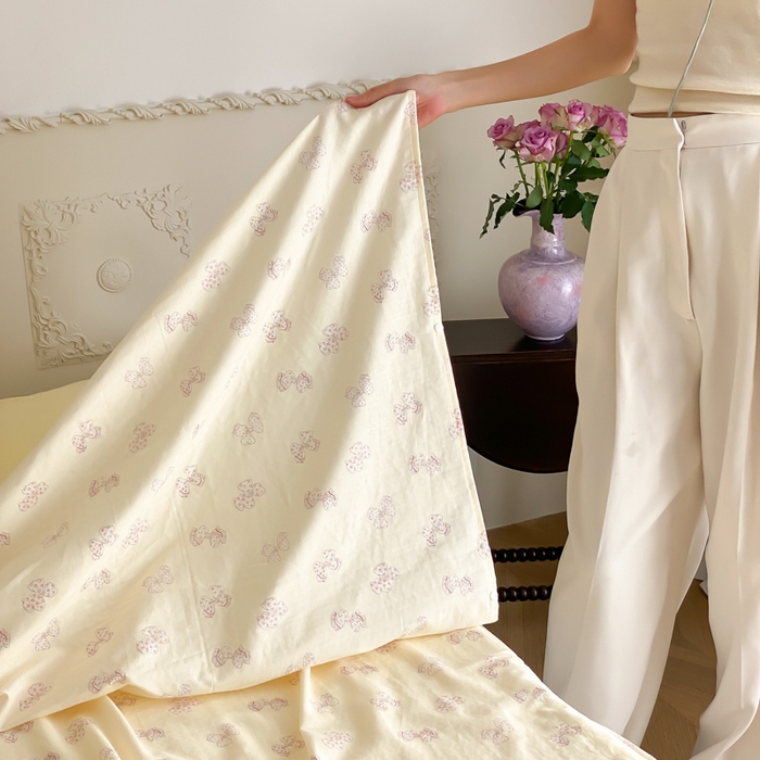 91家纺网 家纺一手货源 找家纺 Sweet dreams甜梦 2025新款全棉双层纱旅行 酒店睡袋 莓莓芝士-黄