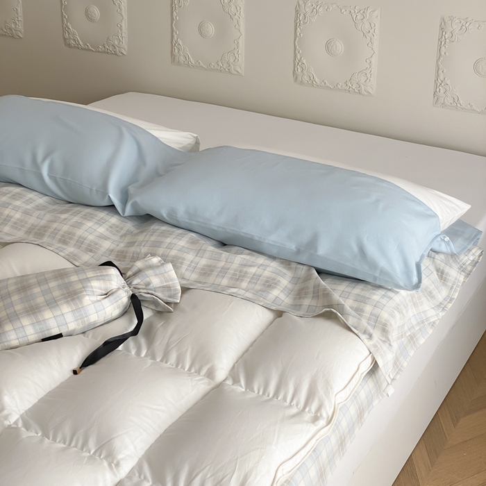 91家纺网 家纺一手货源 找家纺 Sweet dreams甜梦 2025新款全棉双层纱旅行 酒店睡袋 南山南-兰