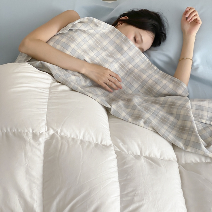 91家纺网 家纺一手货源 找家纺 Sweet dreams甜梦 2025新款全棉双层纱旅行 酒店睡袋 南山南-兰