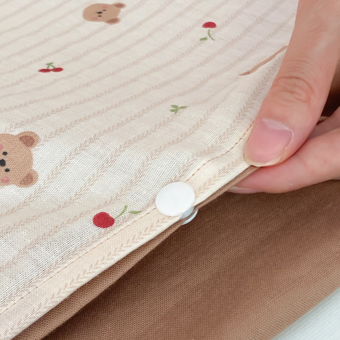 91家纺网 家纺一手货源 找家纺 Sweet dreams甜梦 2025新款全棉双层纱旅行 酒店睡袋 苹果抱抱-米