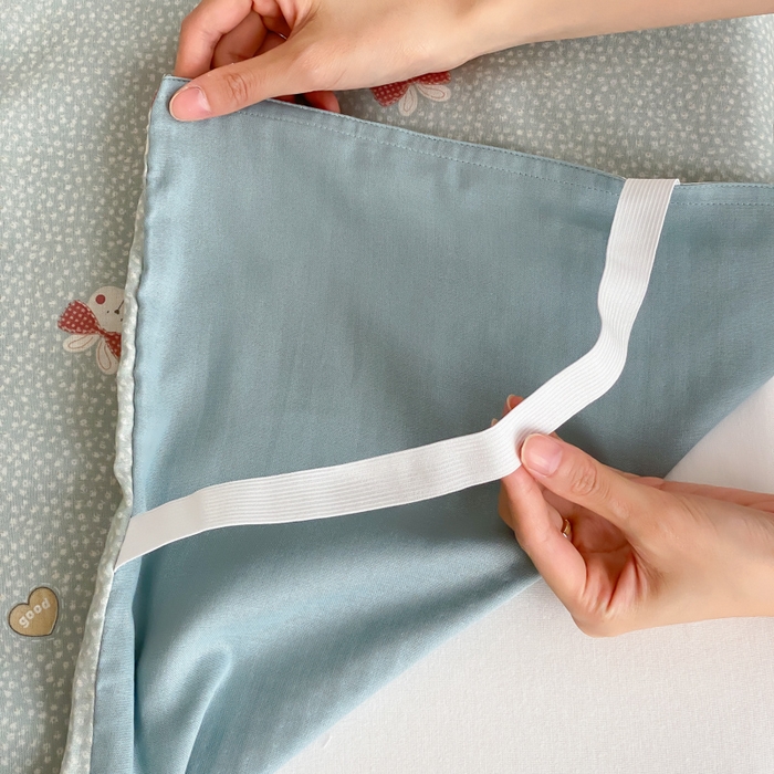 91家纺网 家纺一手货源 找家纺 Sweet dreams甜梦 2025新款全棉双层纱旅行 酒店睡袋 小兔波比-兰