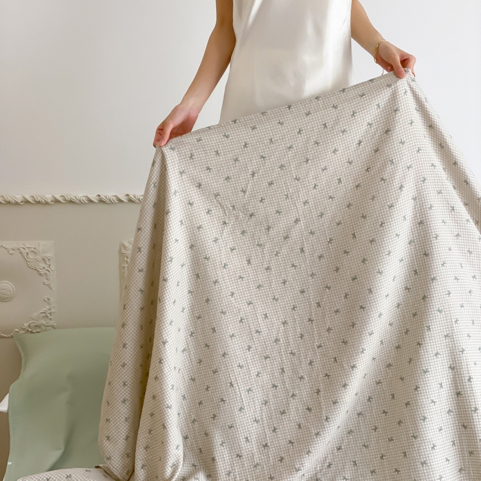 91家纺网 家纺一手货源 找家纺 Sweet dreams甜梦 2025新款全棉双层纱旅行 酒店睡袋 竹生空野-米