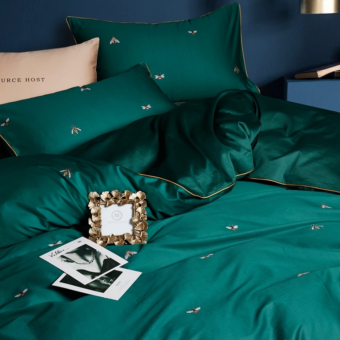 91家纺网 家纺一手货源 找家纺 优然居家纺 2025新款60支数码印花麻绳款四件套 时尚芭蕾