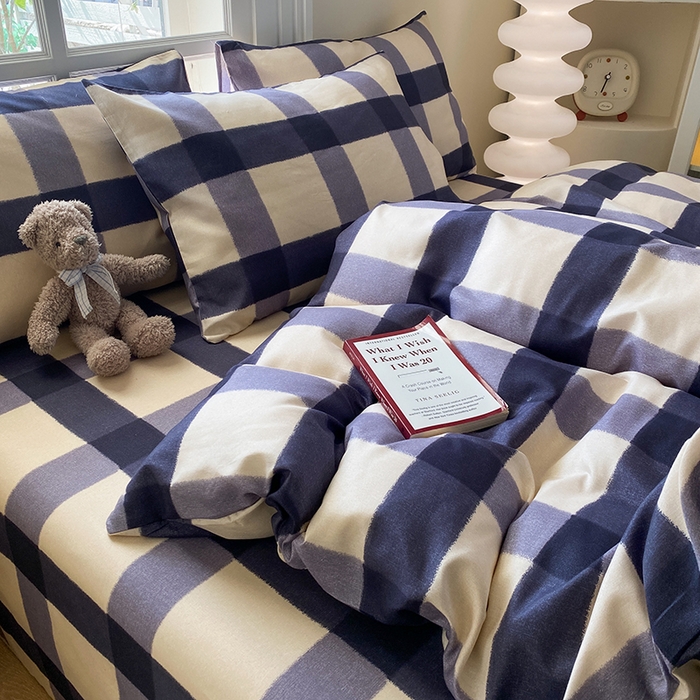 91家纺网 家纺一手货源 找家纺 友承家纺 2025新款芦荟棉亲肤四件套 罗曼