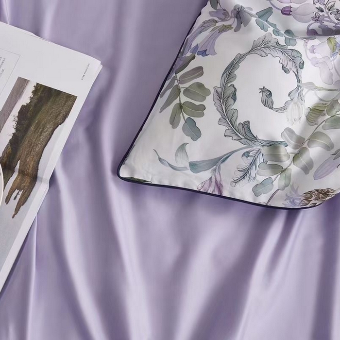 91家纺网 家纺一手货源 找家纺 优然居家纺 2025新款60支数码印花麻绳款四件套 罗曼罗兰