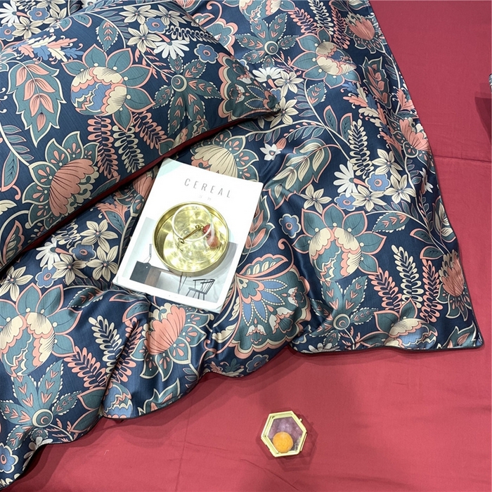 91家纺网 家纺一手货源 找家纺 优然居家纺 2025新款60支数码印花麻绳款四件套 爱德华