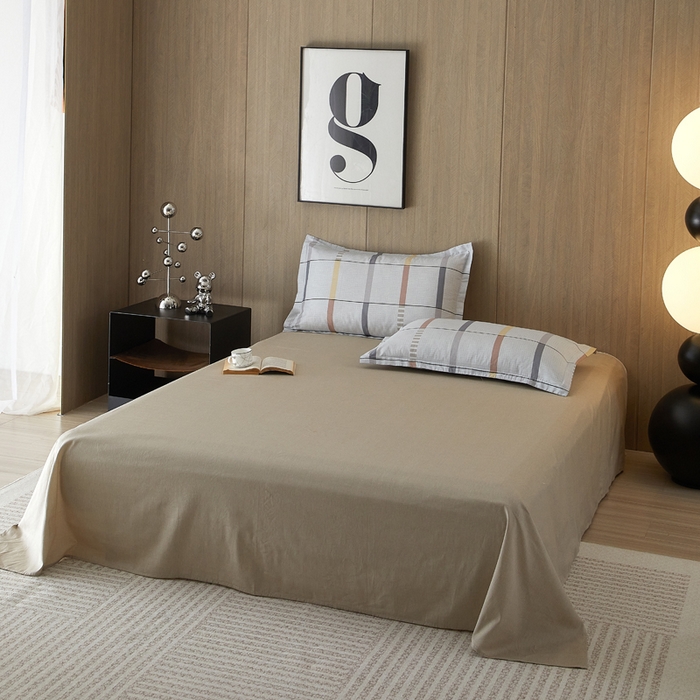 91家纺网 家纺一手货源 找家纺 合纵跨境工厂 2025新款40支纯棉跨境外贸JIT一件代发TEMU亚马逊希音包过核价-全棉印花四件套  依贝-灰