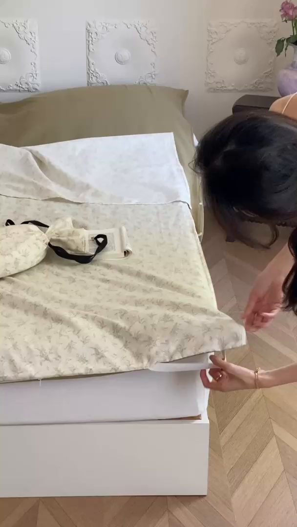 91家纺网 家纺一手货源 找家纺 Sweet dreams甜梦 2025新款全棉双层纱旅行 酒店睡袋 费南雪-绿