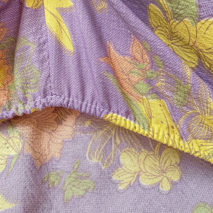 91家纺网 家纺一手货源 找家纺 米柳家纺 2025新款直播爆款7A抗菌简约木棉皱皱纱床笠（抖音控价单件49.9 三件套59.9） 百合紫