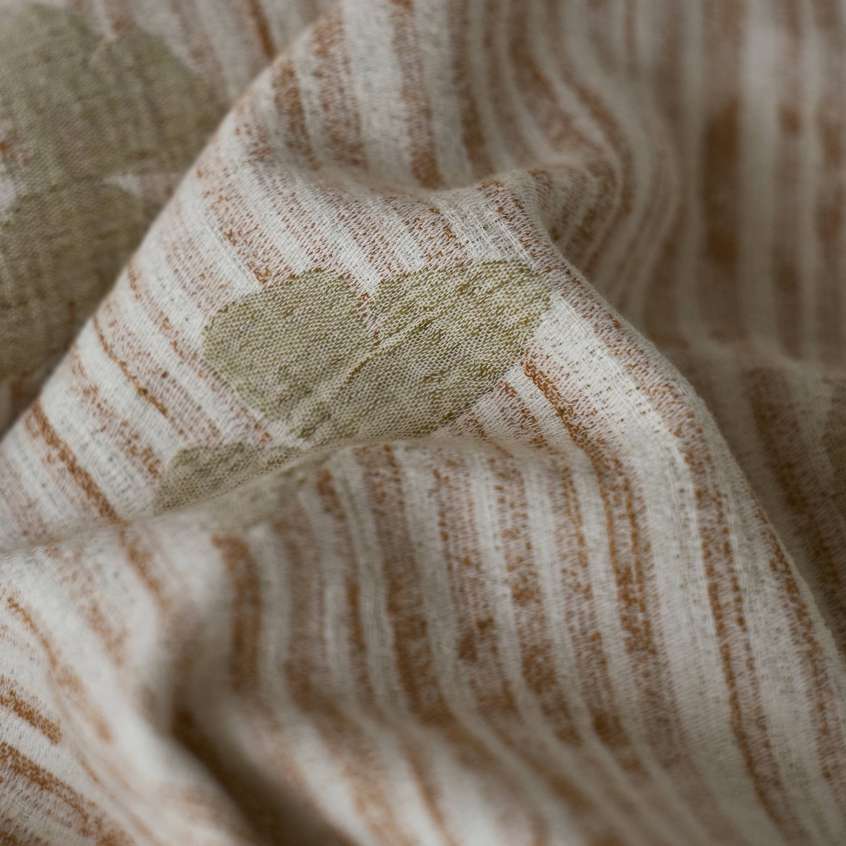 91家纺网 家纺一手货源 找家纺 安莱生活 2025春夏新款空气层色织提花四件套蝴蝶美梦系列 蝴蝶美梦-卡其