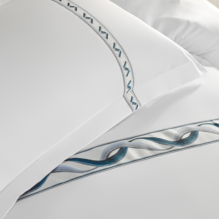 91家纺网 家纺一手货源 找家纺 （总）啊雅家居 2026新款120克大织带民宿酒店套件可制绣花床单款床笠款