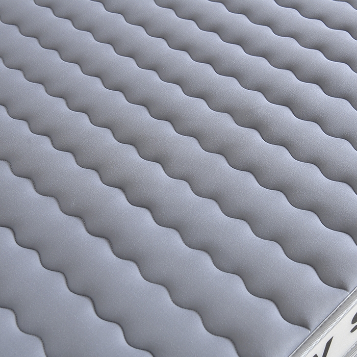 91家纺网 家纺一手货源 找家纺 缔莱（十三铭）被业 2025新款A类牛奶丝乳胶记忆抗压棉床垫-学生款 H熊--灰-10cm