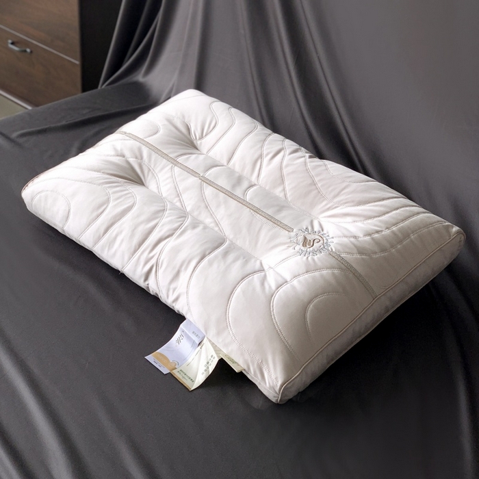 91家纺网 家纺一手货源 找家纺 （总）方回家纺2025新款优雅水光蚕丝复合枕