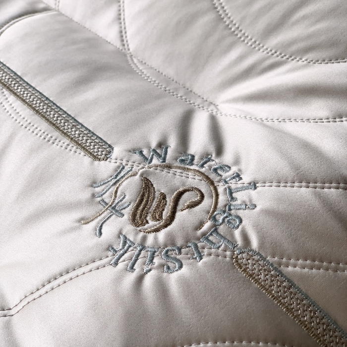 91家纺网 家纺一手货源 找家纺 （总）方回家纺2025新款优雅水光蚕丝复合枕