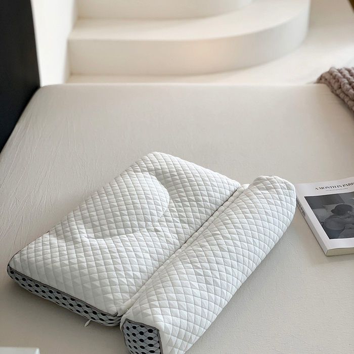 91家纺网 家纺一手货源 找家纺 （总）方回家纺 2025新款荞麦分区枕枕头枕芯