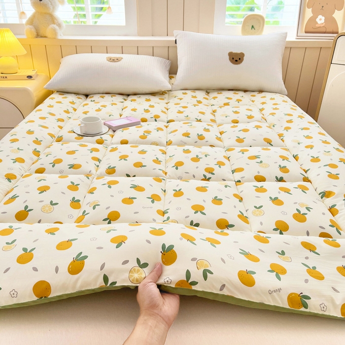 91家纺网 家纺一手货源 找家纺 （总）鑫棉坊2025新款水洗棉印花棉花床垫床褥榻榻米铺底