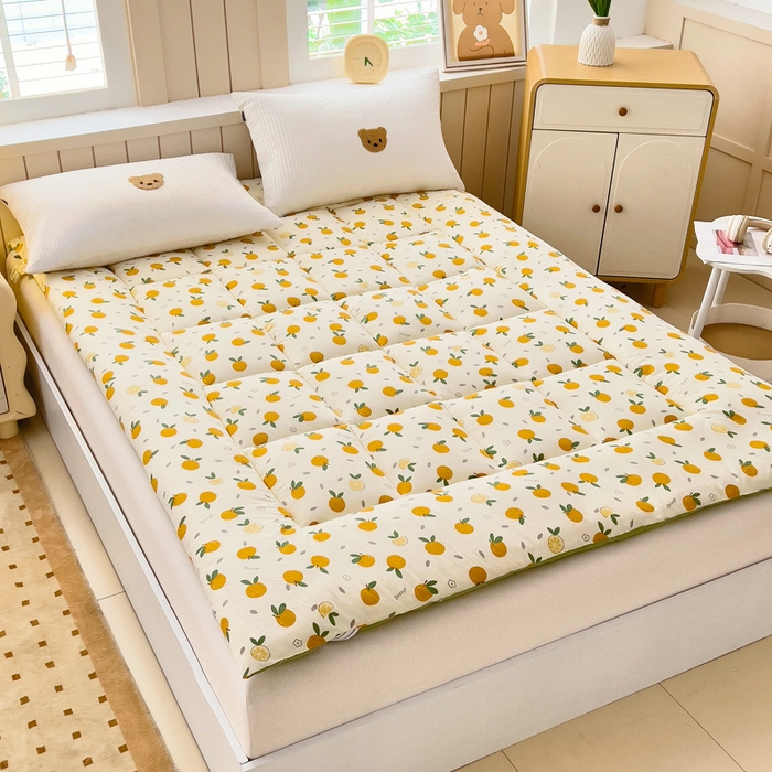 91家纺网 家纺一手货源 找家纺 （总）鑫棉坊2025新款水洗棉印花棉花床垫床褥榻榻米铺底