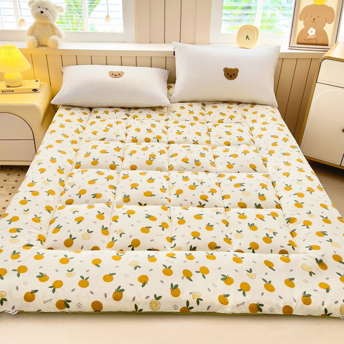 91家纺网 家纺一手货源 找家纺 （总）鑫棉坊2025新款水洗棉印花棉花床垫床褥榻榻米铺底